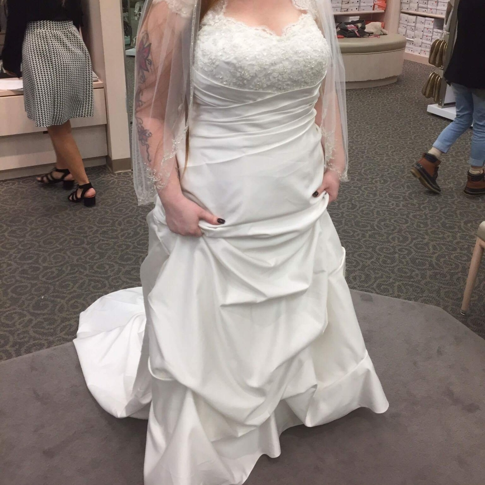 David's Bridal Wedding dress